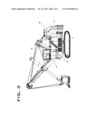 POWER SHOVEL HOIST MACHINERY WITH AUXILIARY WEIGHT BOX diagram and image