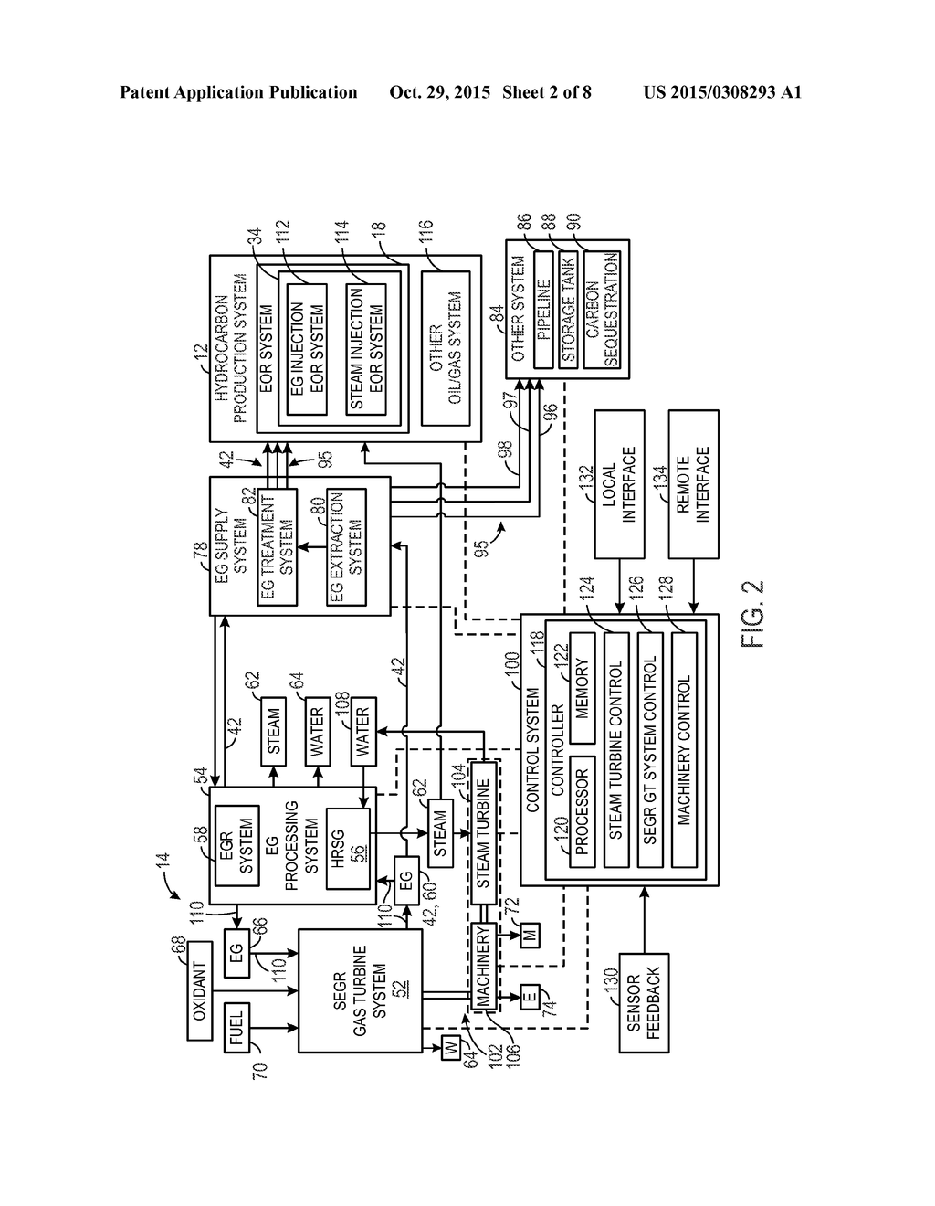 SYSTEM AND METHOD FOR A GAS TURBINE ENGINE - diagram, schematic, and image 03