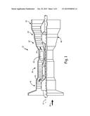 COMBINATION FLOW DIVIDER AND BEARING SUPPORT diagram and image