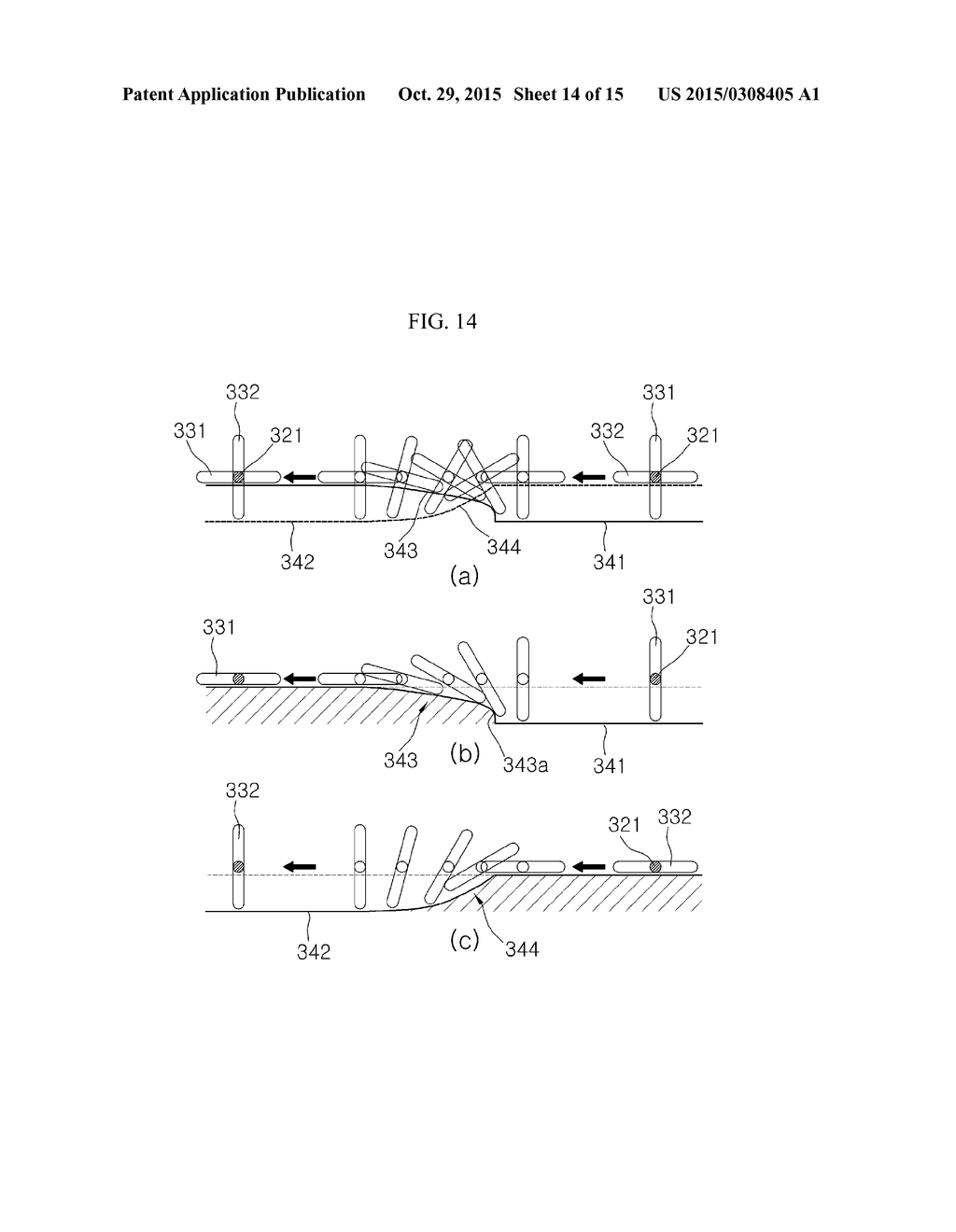 TILT-TYPE ROTOR BLADE APPARATUS FOR VERTICAL TYPE WIND POWER GENERATION - diagram, schematic, and image 15