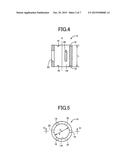 RESIN COMPONENT FASTENER STRUCTURE AND MOLDING DEVICE THEREFOR diagram and image