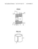 RESIN COMPONENT FASTENER STRUCTURE AND MOLDING DEVICE THEREFOR diagram and image