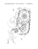 V-BELT TYPE CONTINUOUSLY VARIABLE TRANSMISSION diagram and image