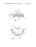 Improved Element for Processing Solar Radiation, and a Sun Tracker and a     Solar Farm Equipped with Such an Element diagram and image