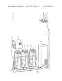 A BEVERAGE DISPENSING ASSEMBLY COMPRISING BEVERAGE DISTRIBUTION PYTHON AND     A METHOD OF PRODUCING THE BEVERAGE DISTRIBUTION PYTHON diagram and image