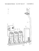 A BEVERAGE DISPENSING ASSEMBLY COMPRISING BEVERAGE DISTRIBUTION PYTHON AND     A METHOD OF PRODUCING THE BEVERAGE DISTRIBUTION PYTHON diagram and image