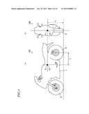 ROLL ANGLE ESTIMATION DEVICE AND TRANSPORT APPARATUS diagram and image