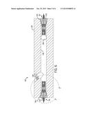 ACOUSTICALLY ISOLATED ULTRASONIC TRANSDUCER HOUSING AND FLOW METER diagram and image