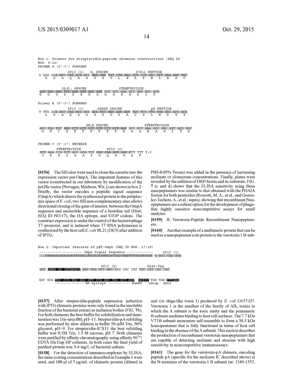 NON-COMPETITIVE IMMUNOASSAYS TO DETECT SMALL MOLECULES USING NANOPEPTAMERS - diagram, schematic, and image 22