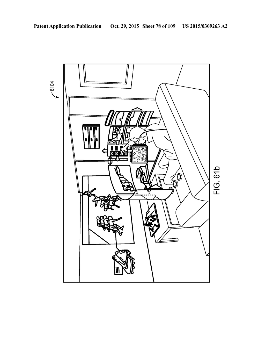 PLANAR WAVEGUIDE APPARATUS WITH DIFFRACTION ELEMENT(S) AND SYSTEM     EMPLOYING SAME - diagram, schematic, and image 79