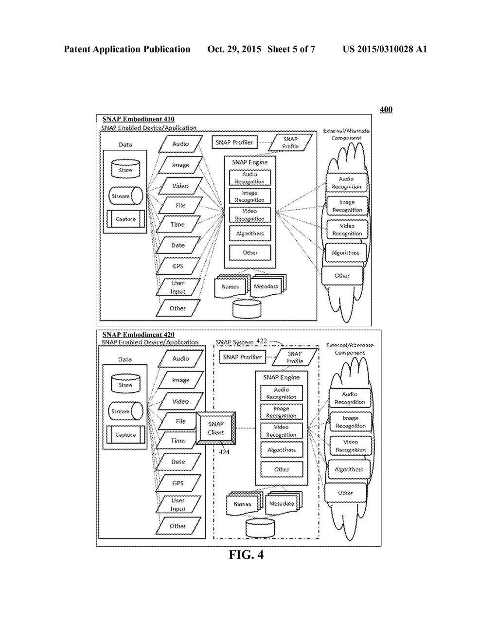 AUTOMATIC MEDIA NAMING USING FACIAL RECOGNIZATION AND/OR VOICE BASED     IDENTIFICATION OF PEOPLE WITHIN THE NAMED MEDIA CONTENT - diagram, schematic, and image 06