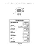 METHODS AND APPARATUS FOR STORING AND RETRIEVING INFORMATION RELATING TO     EDIBLE OBJECTS diagram and image