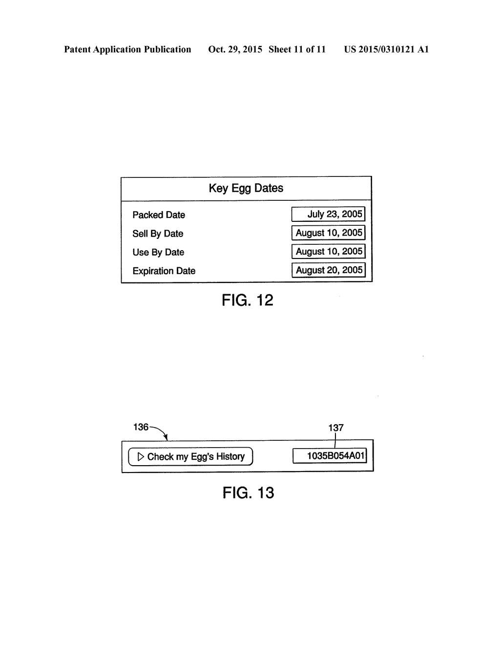 METHODS AND APPARATUS FOR STORING AND RETRIEVING INFORMATION RELATING TO     EDIBLE OBJECTS - diagram, schematic, and image 12