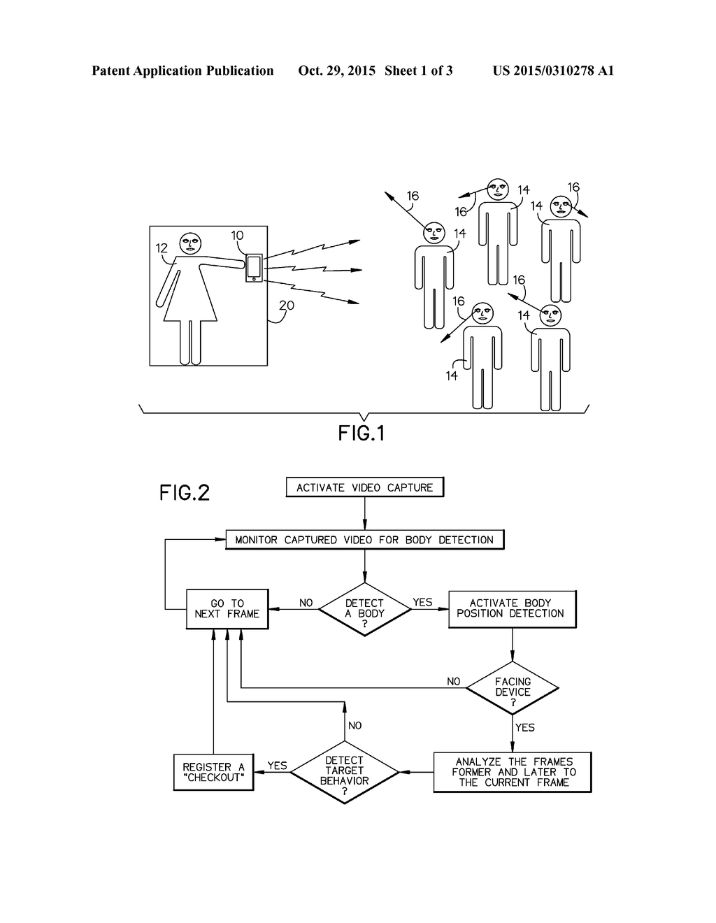 SYSTEM AND METHOD FOR BEHAVIORAL RECOGNITION AND INTERPRETRATION OF     ATTRACTION - diagram, schematic, and image 02