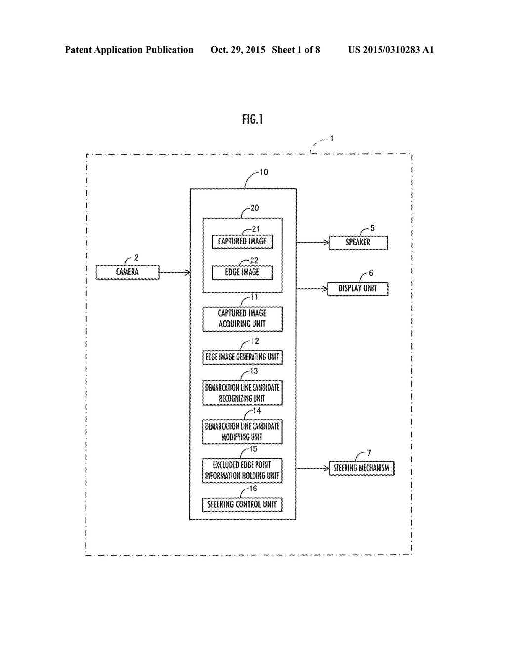 LANE RECOGNITION DEVICE - diagram, schematic, and image 02