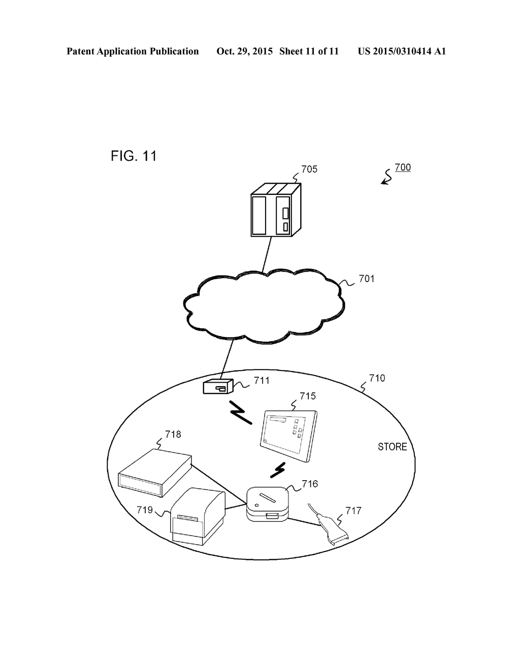 INFORMATION PROCESSING DEVICE AND METHOD OF CHANGING A TRANSACTION     STATEMENT - diagram, schematic, and image 12