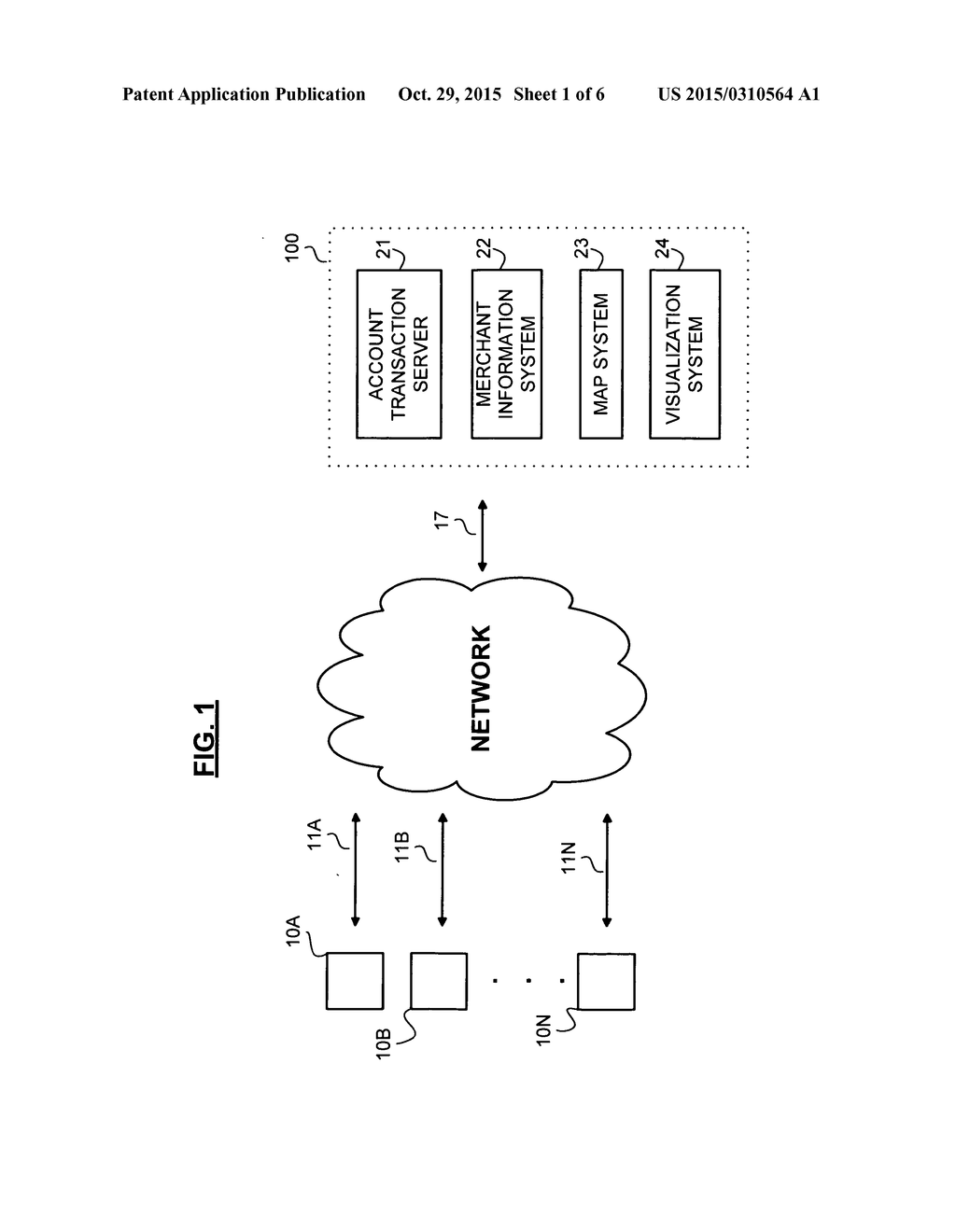 SYSTEMS AND METHODS FOR GEO-CODED FINANCIAL ACCOUNT STATEMENT     VISUALIZATION - diagram, schematic, and image 02