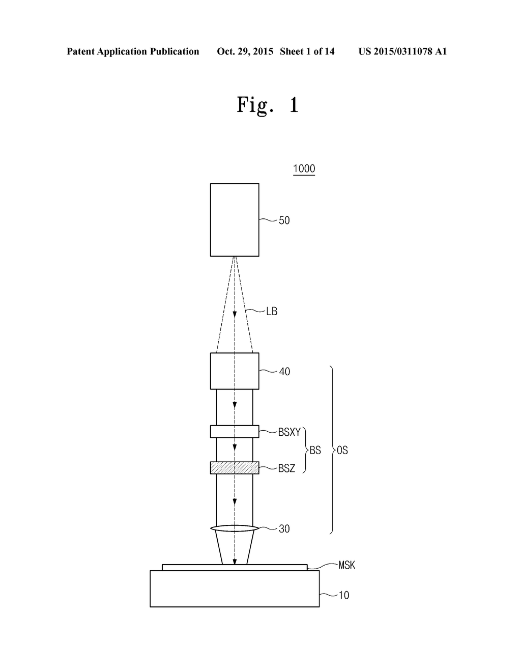 BEAM SHAPERS, ANNEALING SYSTEMS EMPLOYING THE SAME, METHODS OF HEAT     TREATING SUBSTRATES AND METHODS OF FABRICATING SEMICONDUCTOR DEVICES - diagram, schematic, and image 02