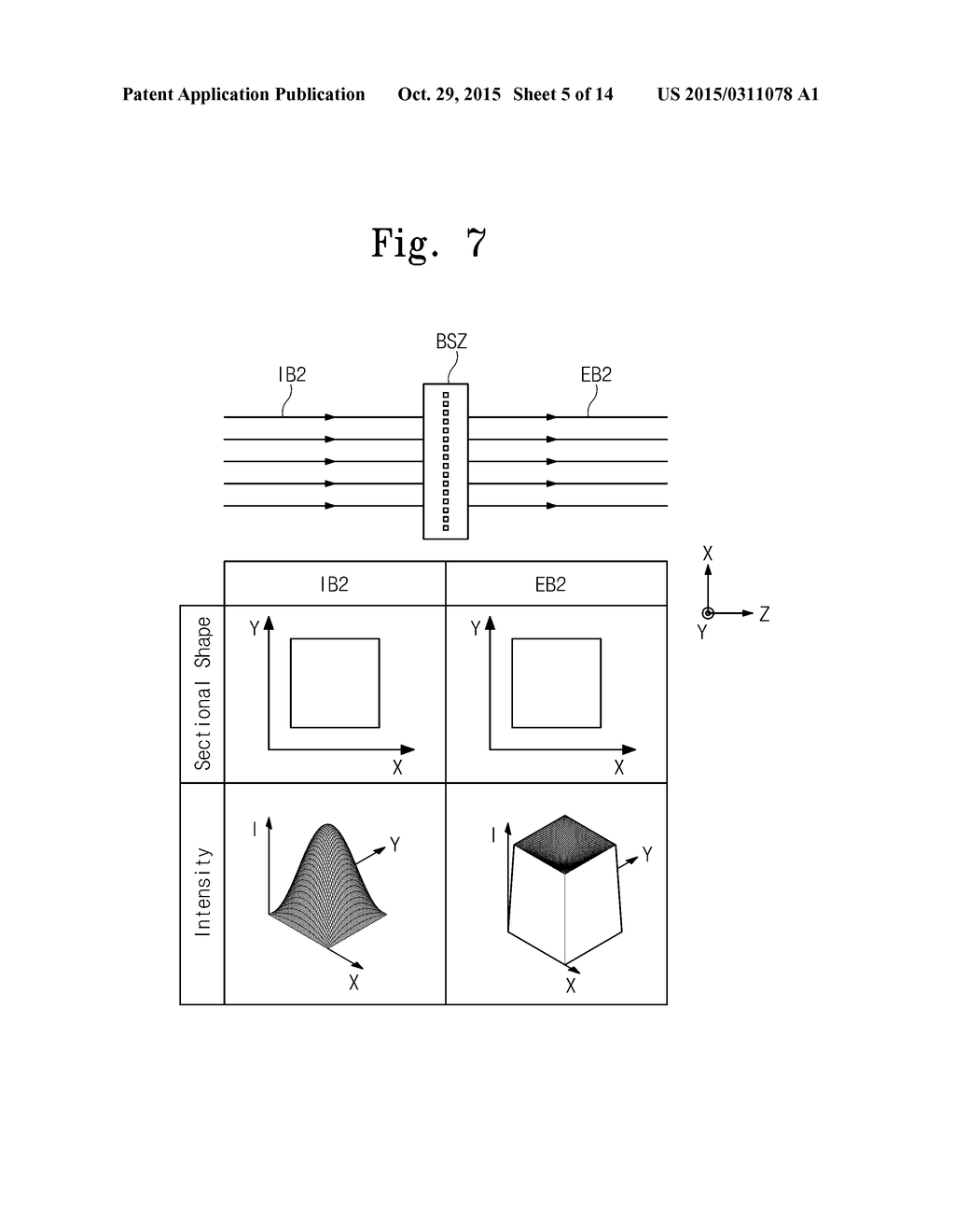 BEAM SHAPERS, ANNEALING SYSTEMS EMPLOYING THE SAME, METHODS OF HEAT     TREATING SUBSTRATES AND METHODS OF FABRICATING SEMICONDUCTOR DEVICES - diagram, schematic, and image 06