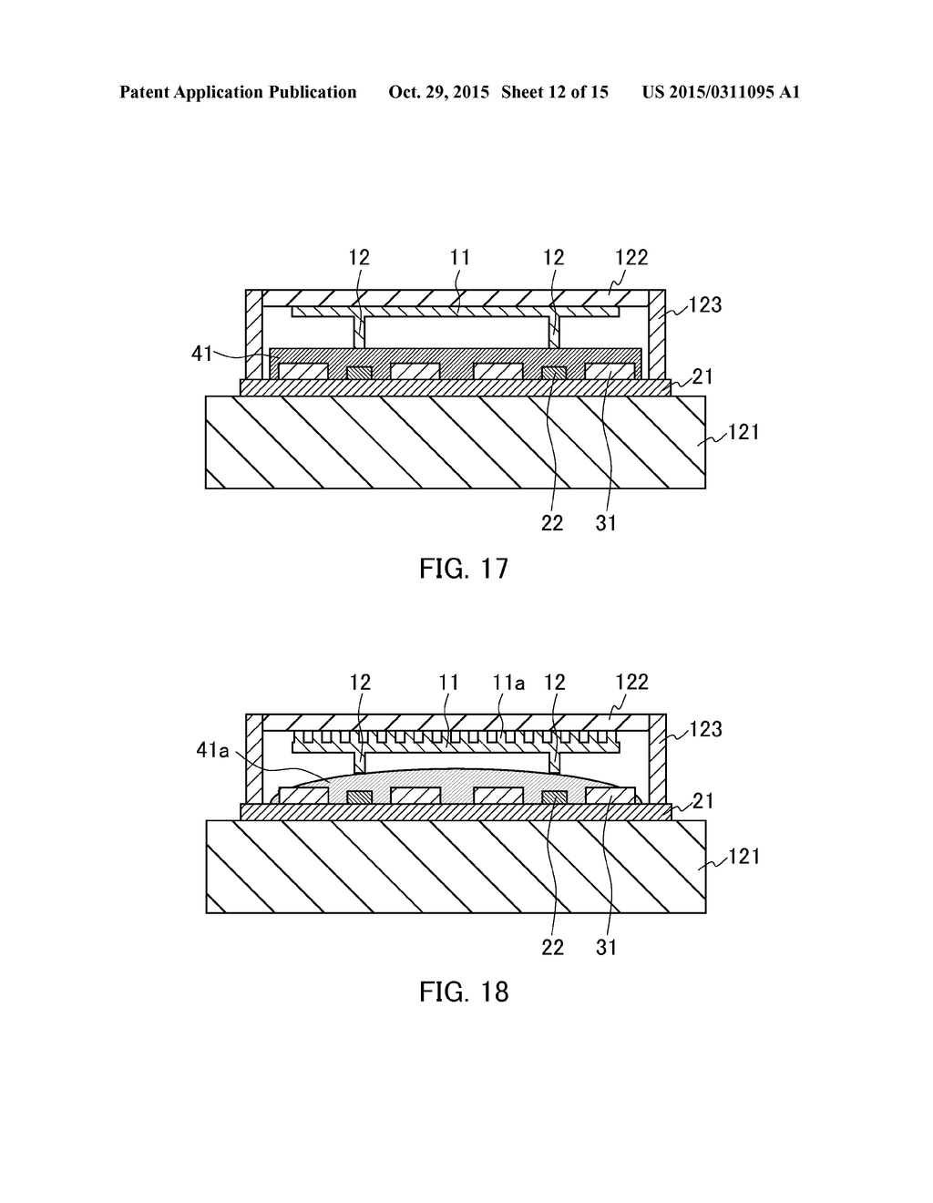 METHOD FOR PRODUCING RESIN-ENCAPSULATED ELECTRONIC COMPONENT, BUMP-FORMED     PLATE-LIKE MEMBER, RESIN-ENCAPSULATED ELECTRONIC COMPONENT, AND METHOD     FOR PRODUCING BUMP-FORMED PLATE-LIKE MEMBER - diagram, schematic, and image 13