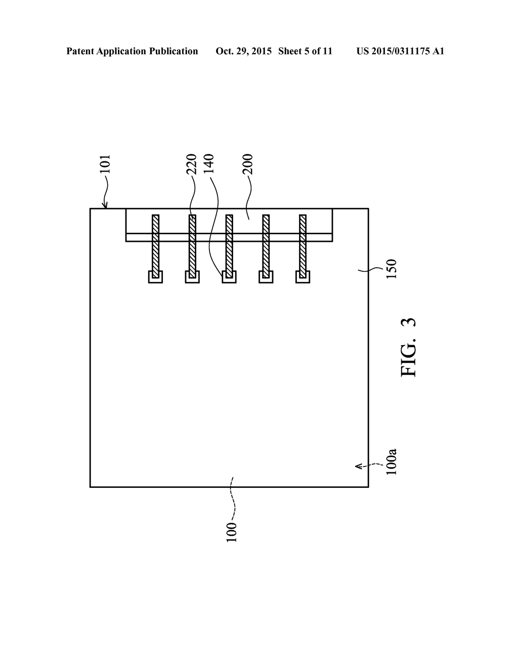 STACKED CHIP PACKAGE AND METHOD FOR FORMING THE SAME - diagram, schematic, and image 06