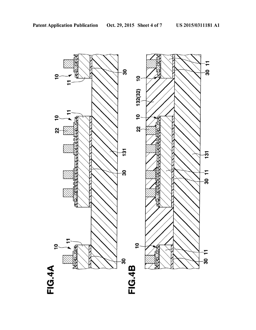 SEMICONDUCTOR DEVICE INCLUDING SEMICONDUCTOR CONSTRUCT INSTALLED ON BASE     PLATE, AND MANUFACTURING METHOD OF THE SAME - diagram, schematic, and image 05