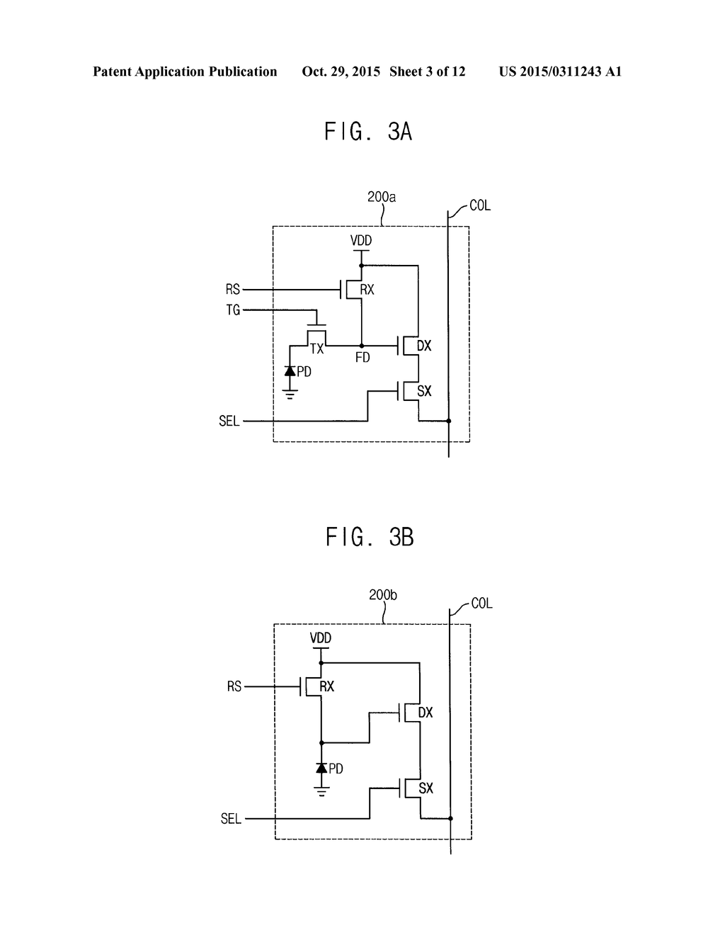 PIXEL ARRAY OF AN IMAGE SENSOR AND IMAGE SENSOR - diagram, schematic, and image 04