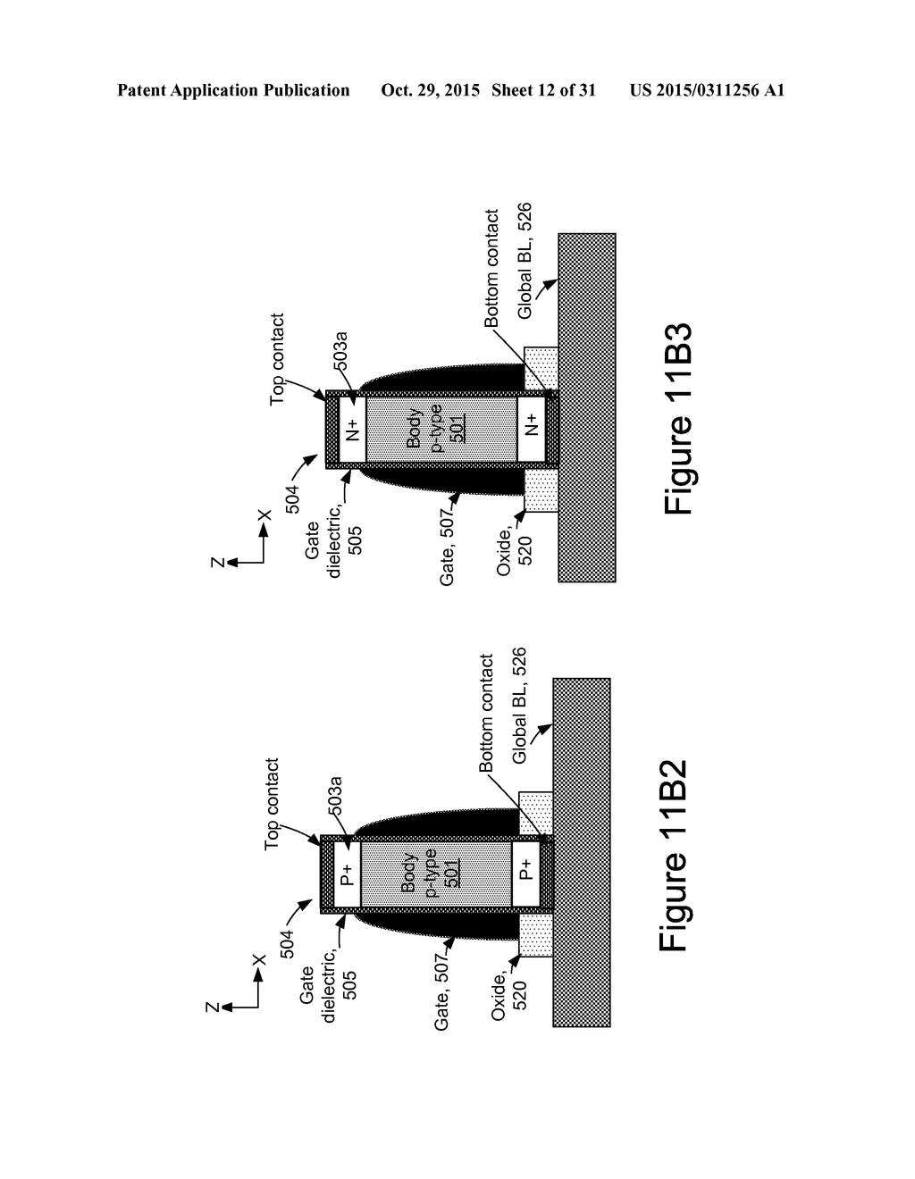 Vertical Bit Line Wide Band Gap TFT Decoder - diagram, schematic, and image 13