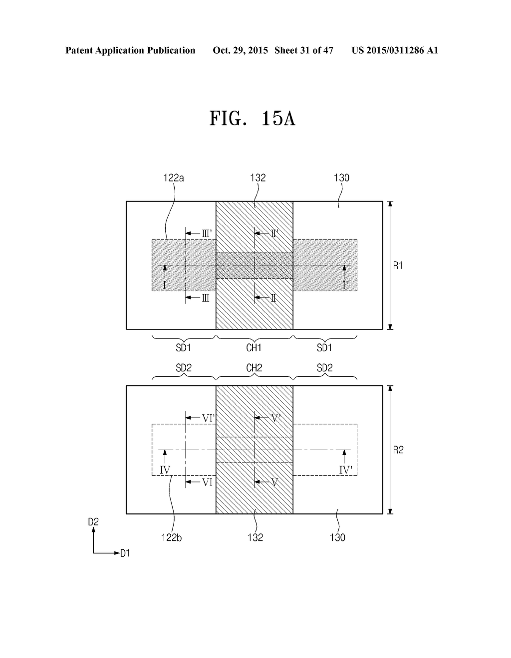 SEMICONDUCTOR DEVICE AND METHOD OF FABRICATING THE SAME - diagram, schematic, and image 32