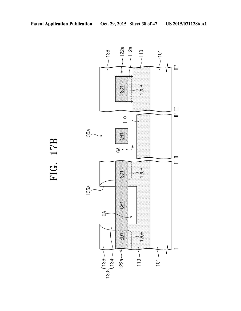 SEMICONDUCTOR DEVICE AND METHOD OF FABRICATING THE SAME - diagram, schematic, and image 39