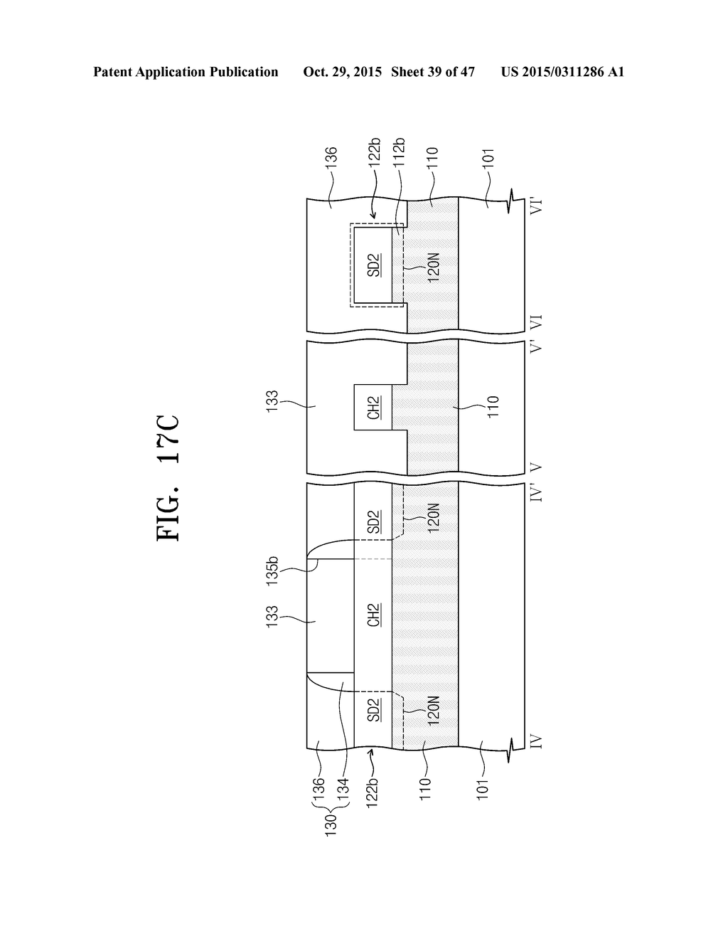 SEMICONDUCTOR DEVICE AND METHOD OF FABRICATING THE SAME - diagram, schematic, and image 40