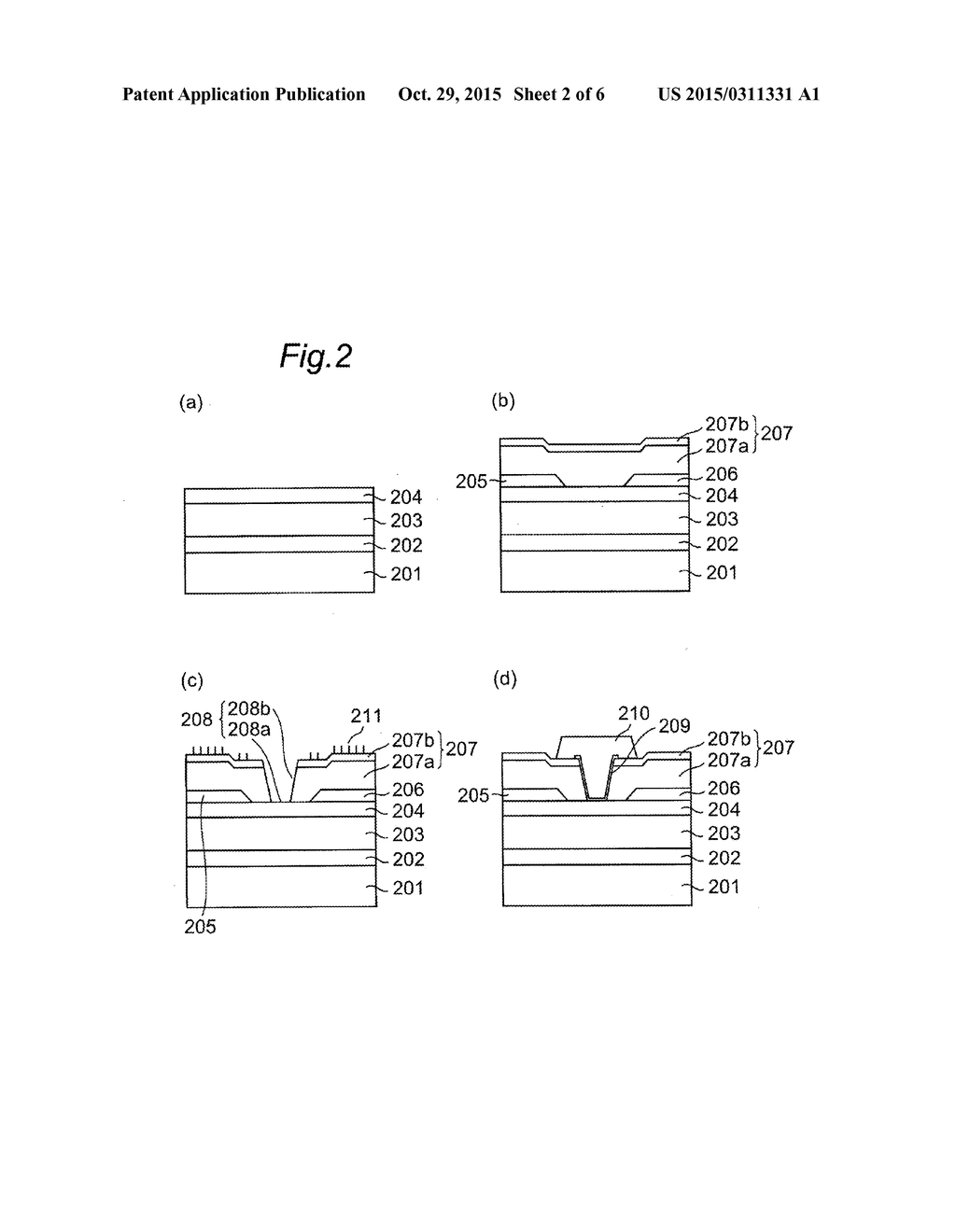 NITRIDE SEMICONDUCTOR DEVICE AND METHOD FOR MANUFACTURING NITRIDE     SEMICONDUCTOR DEVICE - diagram, schematic, and image 03