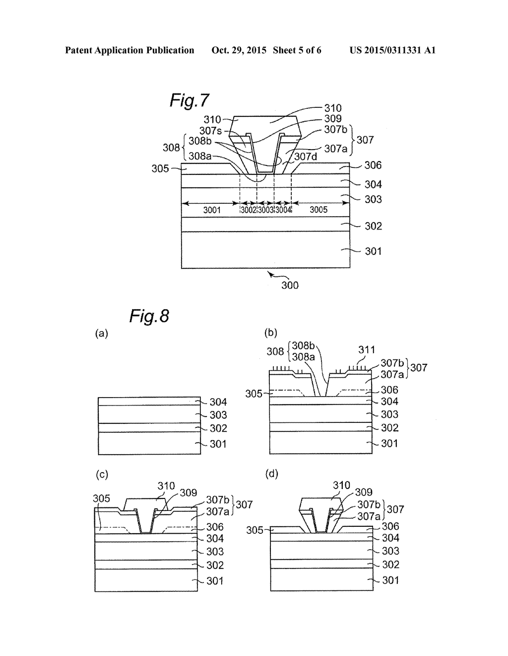 NITRIDE SEMICONDUCTOR DEVICE AND METHOD FOR MANUFACTURING NITRIDE     SEMICONDUCTOR DEVICE - diagram, schematic, and image 06