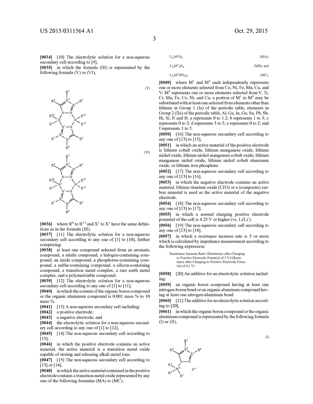 ELECTROLYTIC SOLUTION FOR NON-AQUEOUS SECONDARY CELL, NON-AQUEOUS     SECONDARY CELL, AND ADDITIVE FOR ELECTROLYTIC SOLUTION - diagram, schematic, and image 06