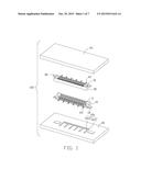 BOARD TO BOARD CONNECTOR ASSEMBLY HAVING IMPROVED TERMINAL ARRANGEMENT diagram and image