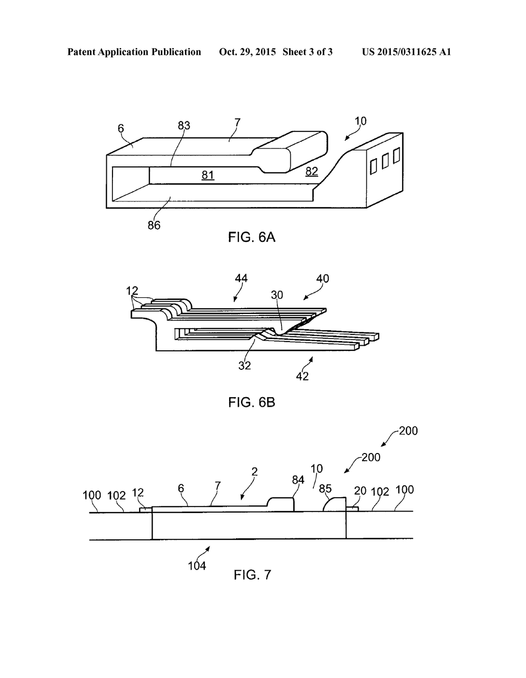 An Apparatus Providing One or More Socket Contacts for Contacting an     Inserted Flexible, Planar Connector; A Method - diagram, schematic, and image 04