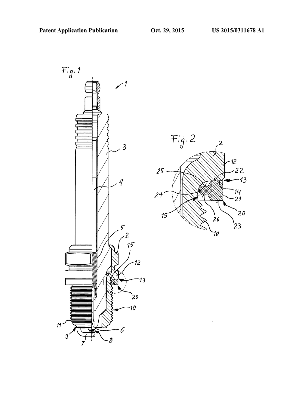 SEALING RING FOR A SPARK PLUG OF AN INTERNAL COMBUSTION ENGINE, SPARK PLUG     AND INTERNAL COMBUSTION ENGINE - diagram, schematic, and image 02