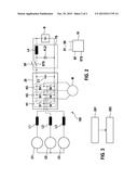 DEVICE AND METHOD FOR CHARGING AN ELECTRICAL ENERGY STORE FROM A     THREE-PHASE AC VOLTAGE SOURCE diagram and image