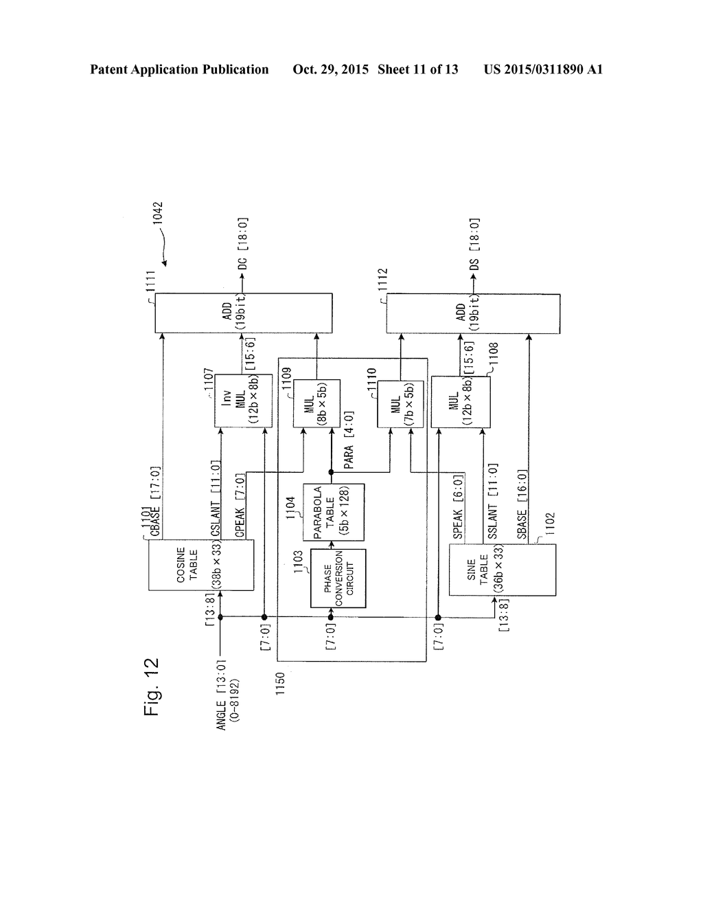 SIGNAL GENERATOR, SIGNAL GENERATION METHOD, AND NUMERICALLY CONTROLLED     OSCILLATOR - diagram, schematic, and image 12