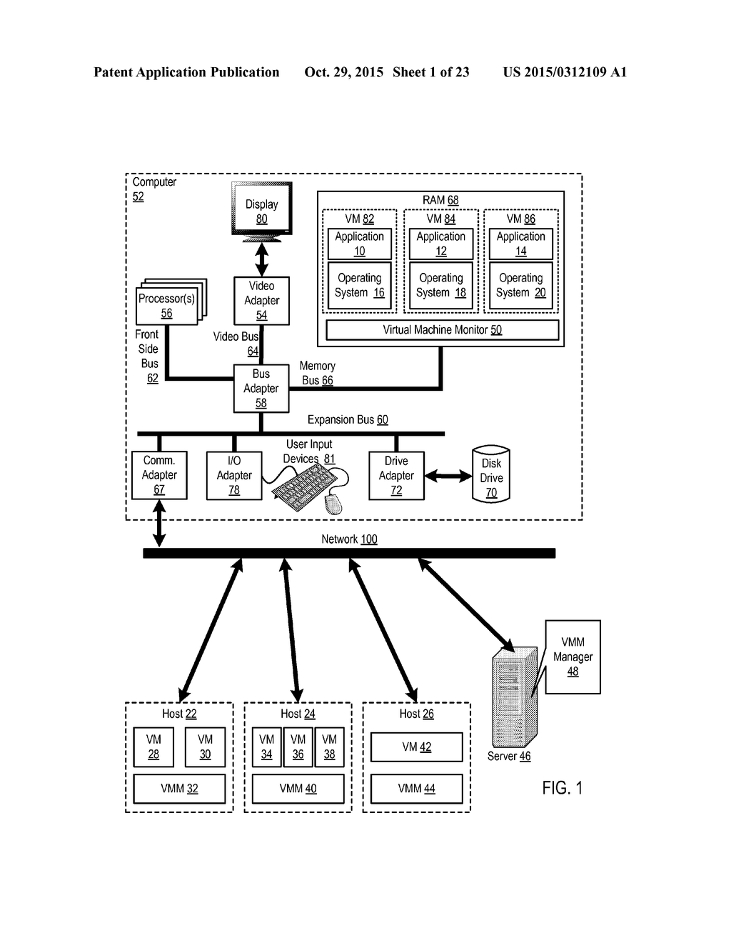 ADMINISTERING VIRTUAL MACHINES IN A DISTRIBUTED COMPUTING ENVIRONMENT - diagram, schematic, and image 02