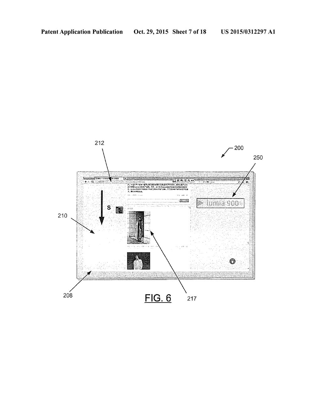 METHODS AND APPARATUS FOR IMPROVED NAVIGATION OF CONTENT INCLUDING A     REPRESENTATION OF STREAMING DATA - diagram, schematic, and image 08