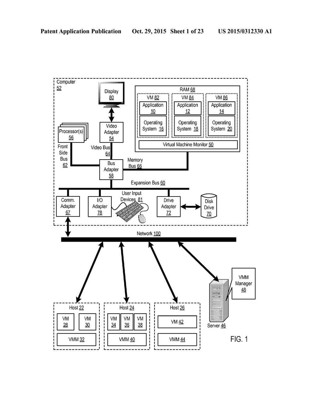 ADMINISTERING VIRTUAL MACHINES IN A DISTRIBUTED COMPUTING ENVIRONMENT - diagram, schematic, and image 02