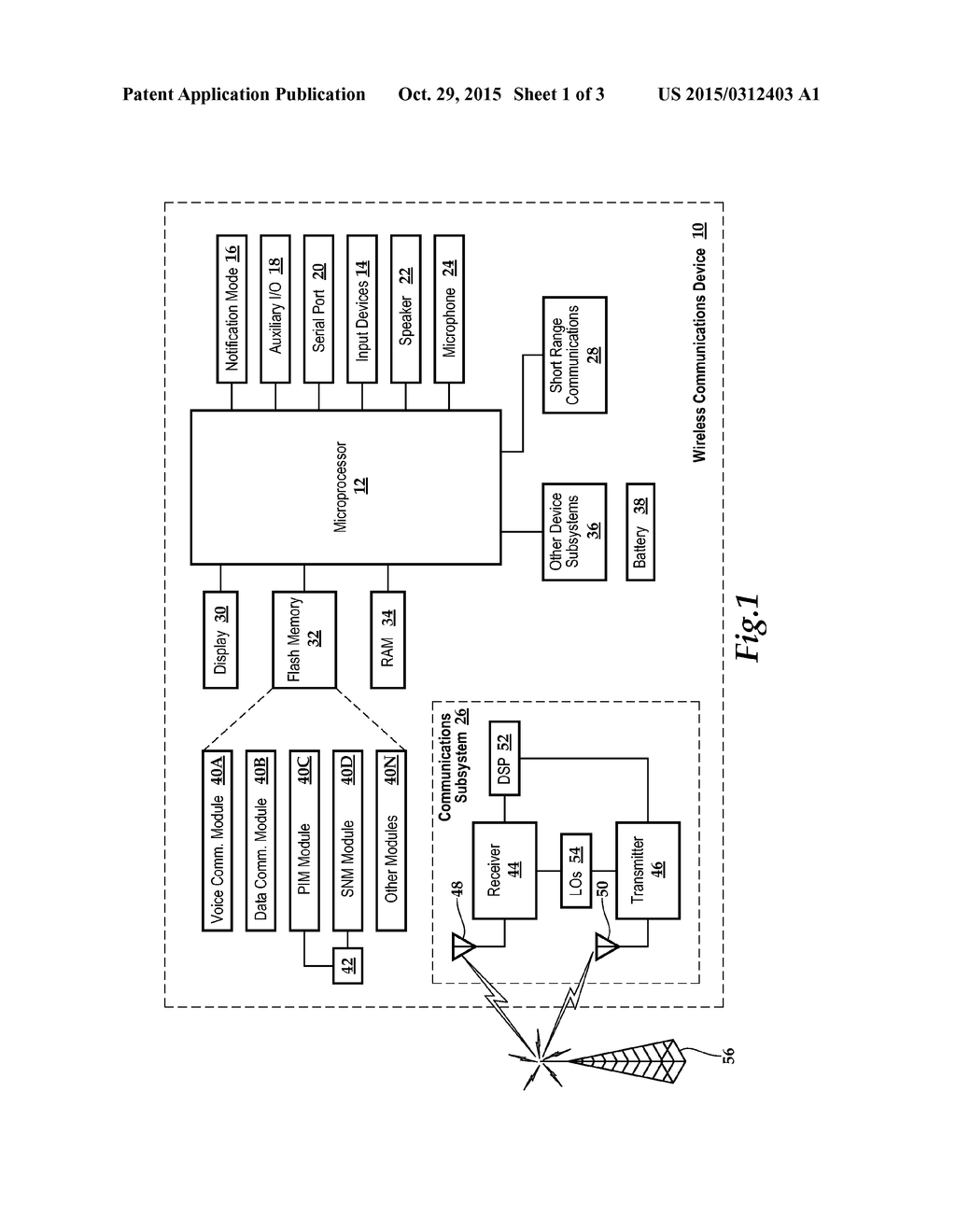 Wireless Communications Device having Contact Specific Silent Mode     Disabling Capabilities - diagram, schematic, and image 02