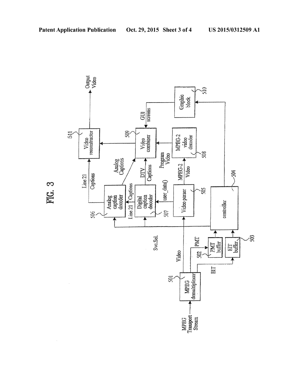 DIGITAL BROADCAST RECEIVER AND METHOD FOR PROCESSING CAPTION THEREOF - diagram, schematic, and image 04