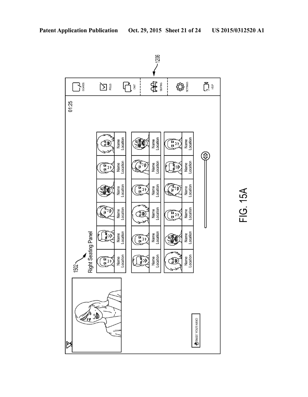 TELEPRESENCE APPARATUS AND METHOD ENABLING A CASE-STUDY APPROACH TO     LECTURING AND TEACHING - diagram, schematic, and image 22