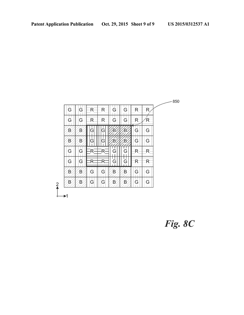IMAGE SENSOR WITH SCALED FILTER ARRAY AND IN-PIXEL BINNING - diagram, schematic, and image 10