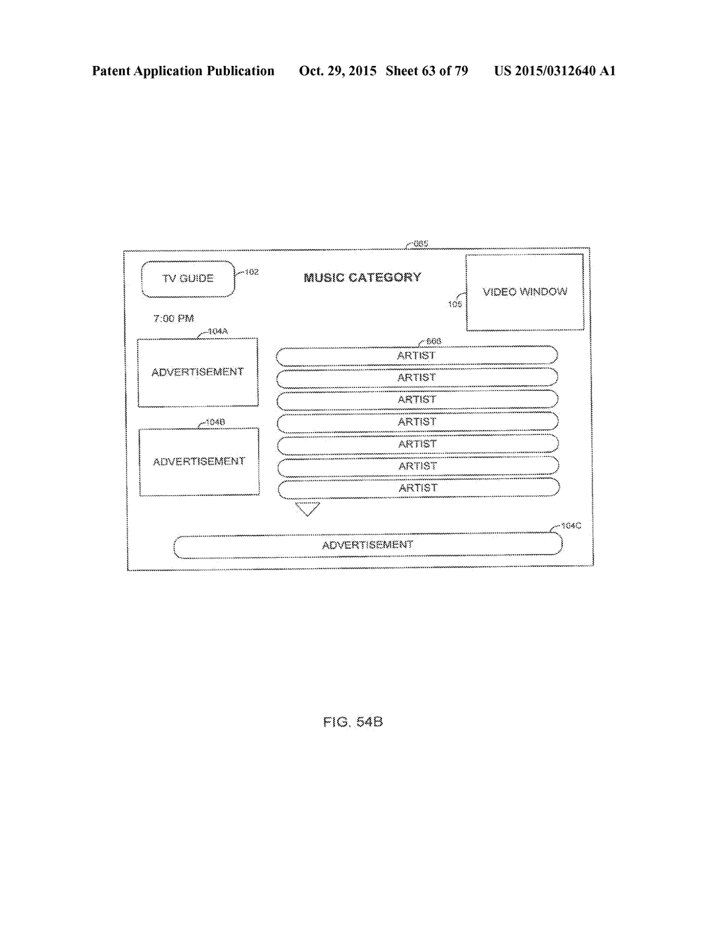 INTERACTIVE TELEVISION PROGRAM GUIDE SYSTEM AND METHOD WITH NICHE HUBS - diagram, schematic, and image 64