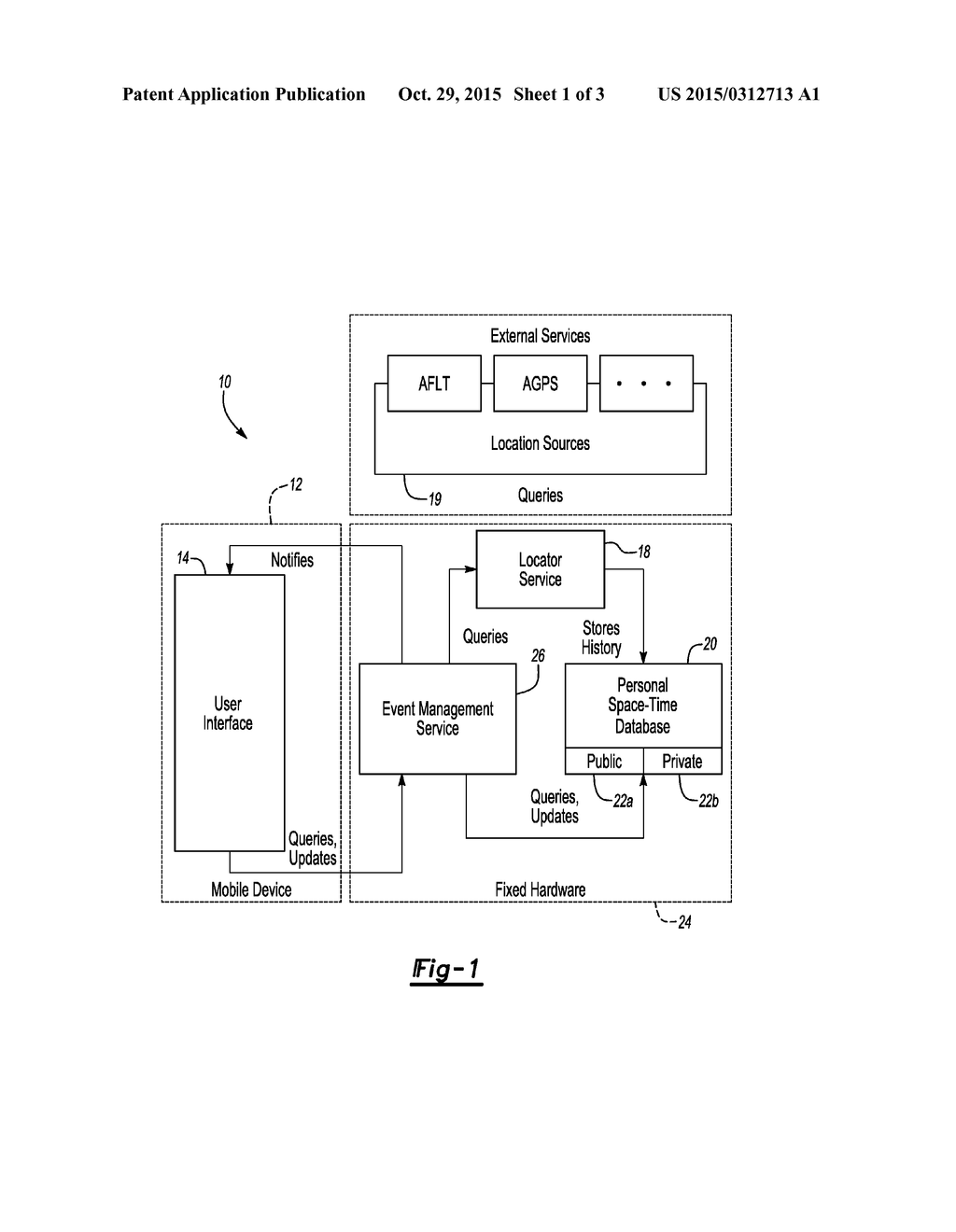 LOCATION BASED EVENT REMINDER FOR MOBILE DEVICE - diagram, schematic, and image 02