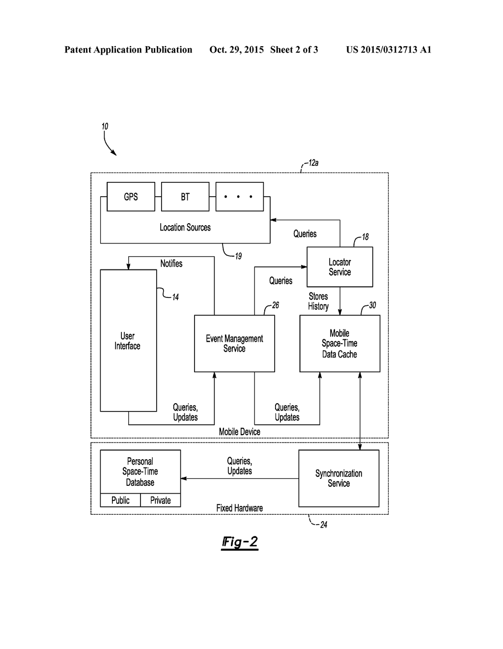 LOCATION BASED EVENT REMINDER FOR MOBILE DEVICE - diagram, schematic, and image 03