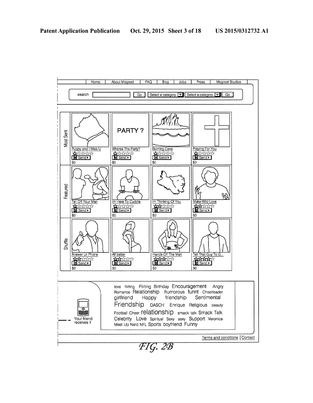 METHODS AND SYSTEMS FOR TRANSMITTING VIDEO MESSAGES TO MOBILE     COMMUNICATION DEVICES - diagram, schematic, and image 04